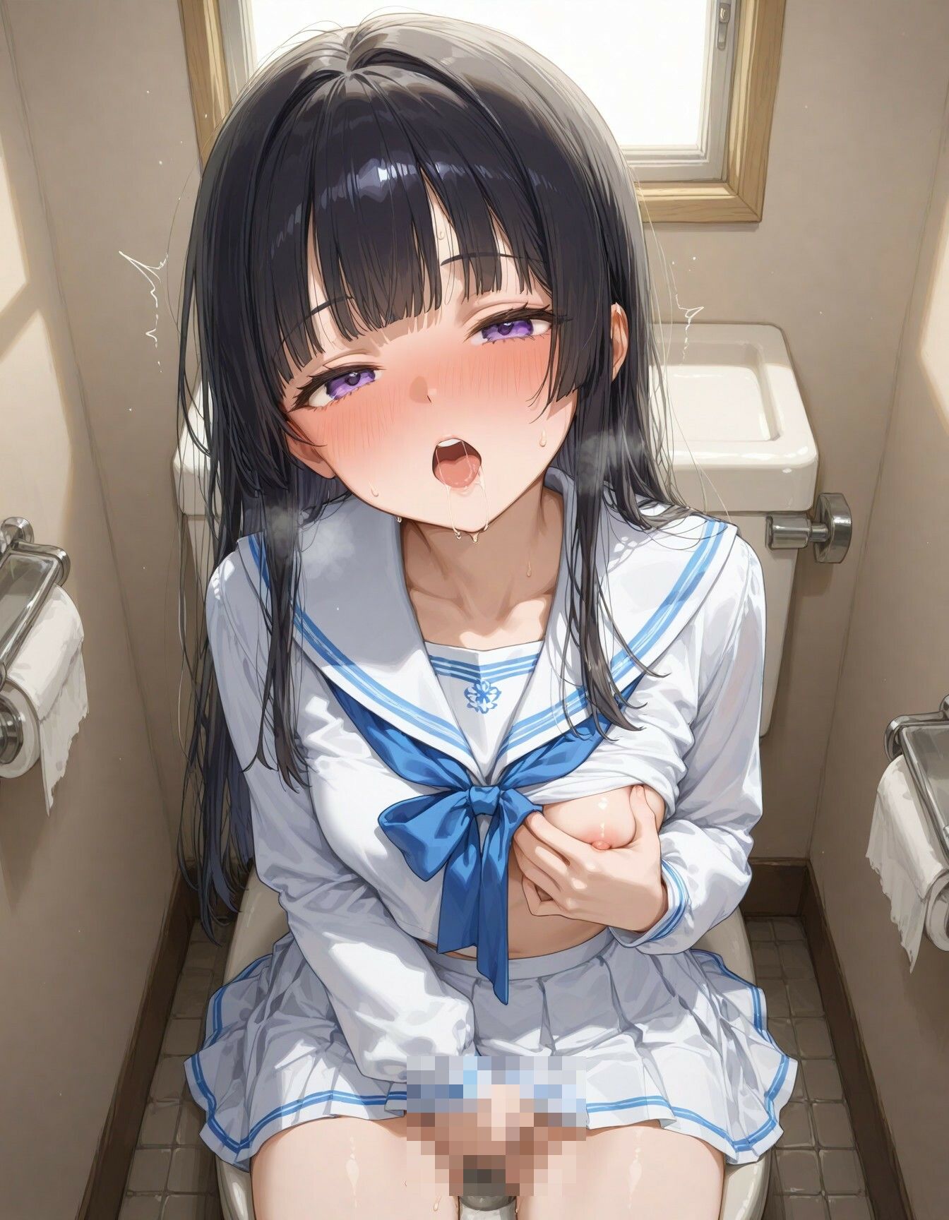 サンプル画像2:お嬢様は一人でするのが好き(かわつき) [d_593474]