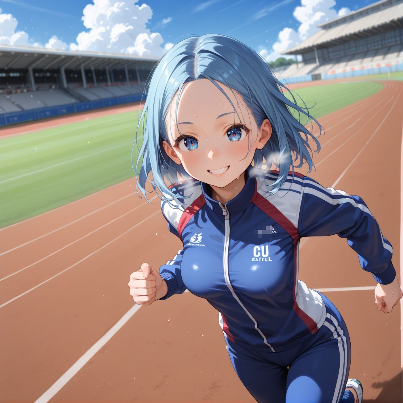 学園性活!クールダウンに手伝って!陸上部 vol.7【運動着美少女の厳選CG211枚収録】 画像7