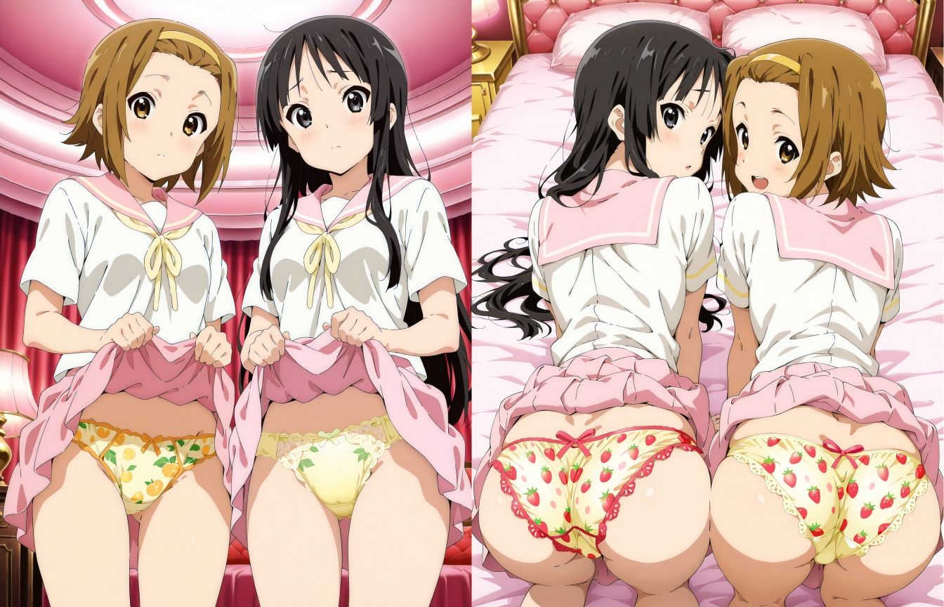 サンプル画像3:軽音部員のパンツ(五本木ポメ) [d_593516]