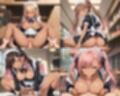 性育学園No.29〜黒ギャルメイド編〜バイト中のどスケベ黒ギャルメイドたちとカフェでやりまくれ！【CG500枚】