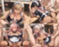 性育学園No.29〜黒ギャルメイド編〜バイト中のどスケベ黒ギャルメイドたちとカフェでやりまくれ！【CG500枚】
