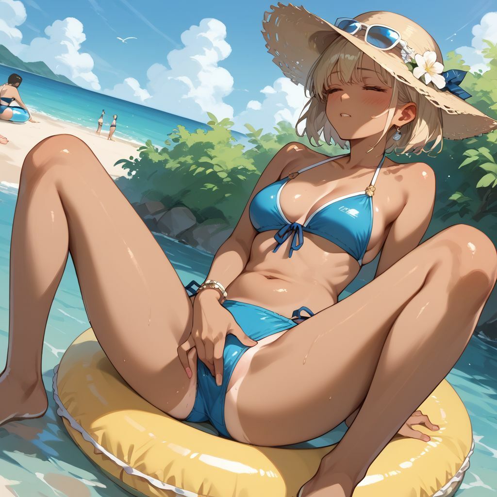 サンプル画像6:黒ギャルお姉さん〜土下座でお願いしてみた〜(ドストライク！) [d_593578]