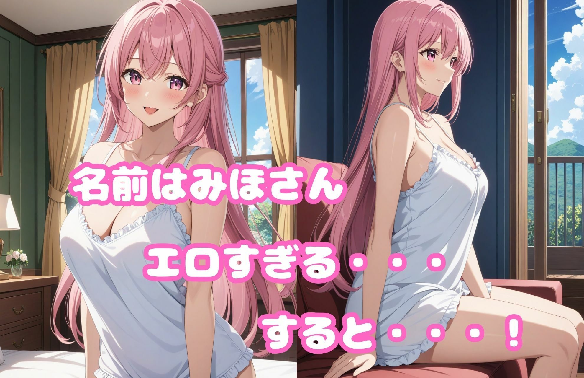 サンプル画像2:執拗な舌先フェラで焦らされまくったのでデカチン即ハメ中出ししてやった(憧れ委員会) [d_593608]