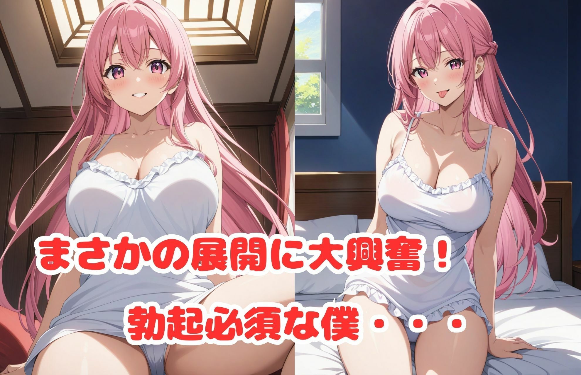 サンプル画像4:執拗な舌先フェラで焦らされまくったのでデカチン即ハメ中出ししてやった(憧れ委員会) [d_593608]