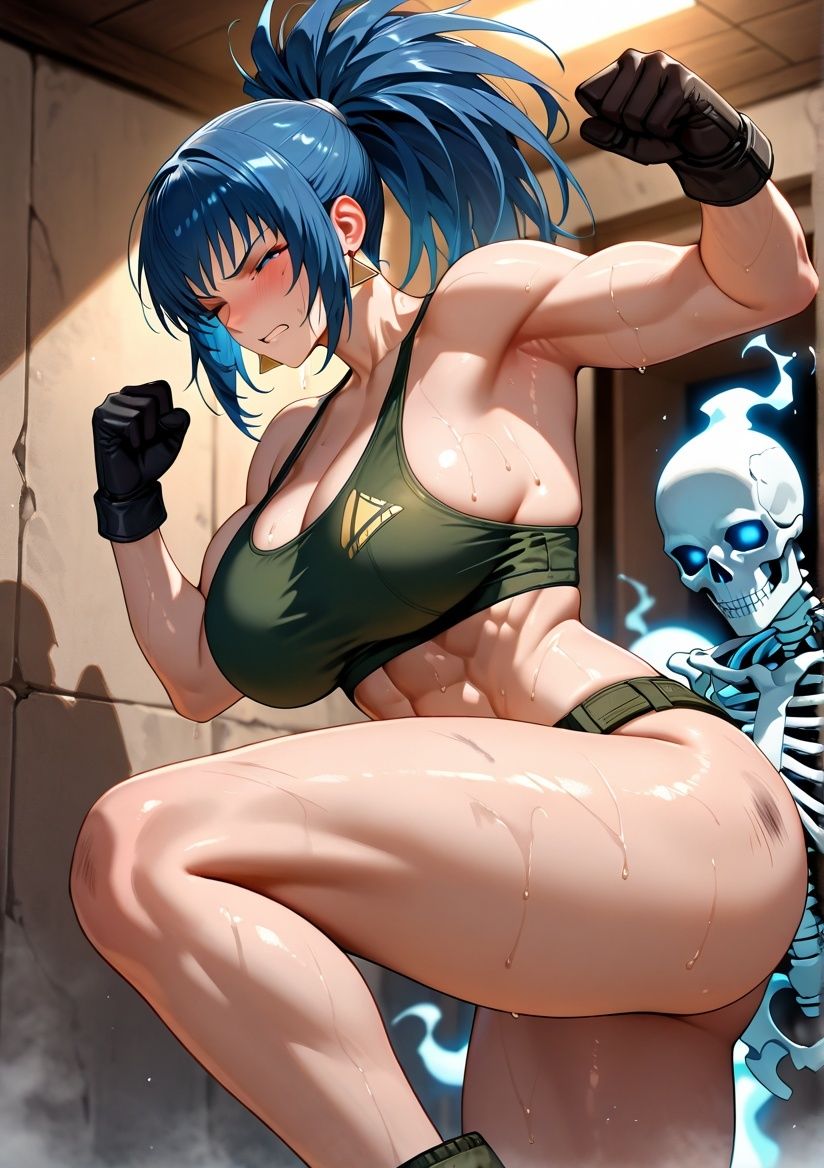 異種姦ダンジョン〜The King of Fighters レオナ・ハイ〇ルン〜 画像1