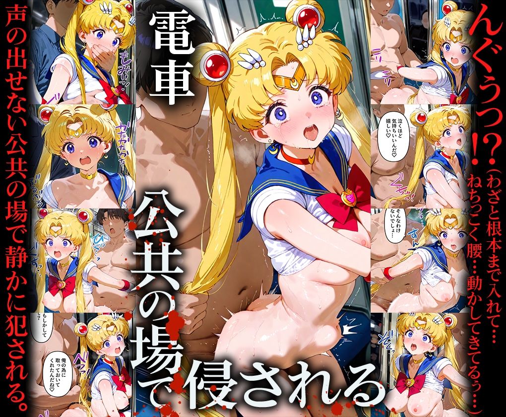 正義の象徴・スーパーセーラームーンが調教9プログラムで絶対服従の肉奴●に堕ちる話 - 月○うさぎ - 画像4
