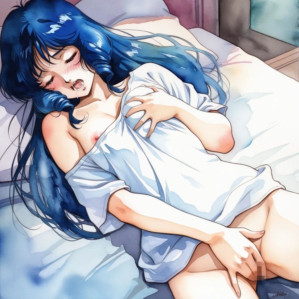 サンプル画像4:AIイラストCG集89  リン・〇ンメイ  2  オナニー集(ドンガラAI美少女イラスト支部) [d_593759]