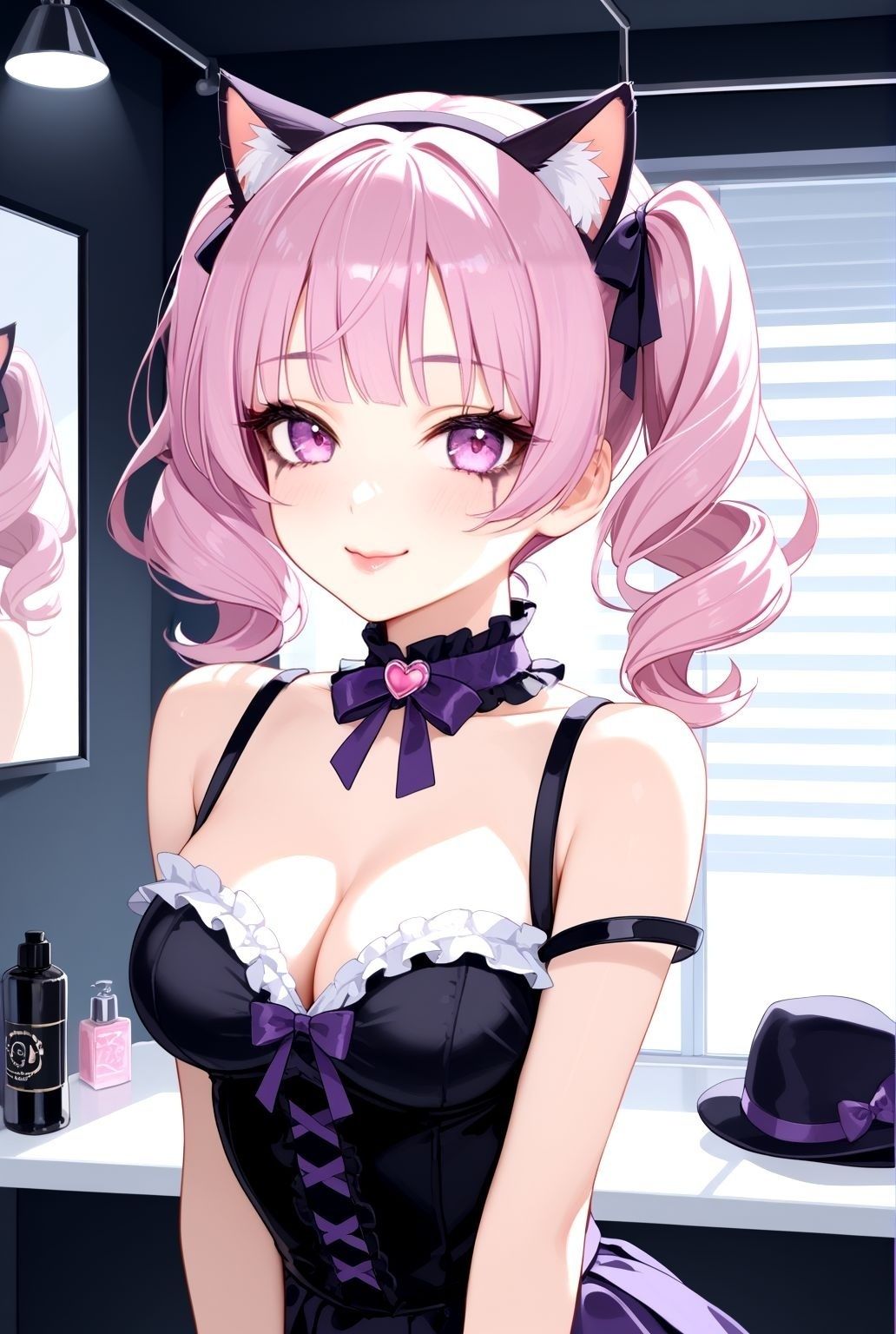 サンプル画像2:静かな地下の囁き  猫耳アイドルの誘惑(けものクラブ) [d_593850]