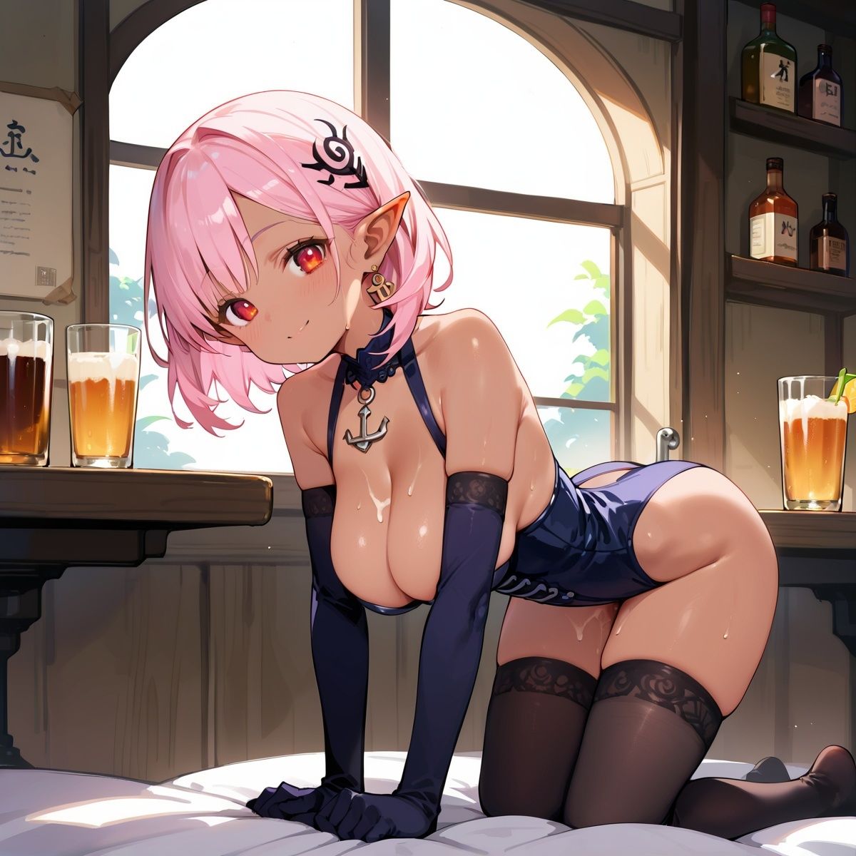 サンプル画像2:巨乳エルフに大量中出し！〜厳選画像225枚！〜 Vol.1(さとうしらこ) [d_593870]