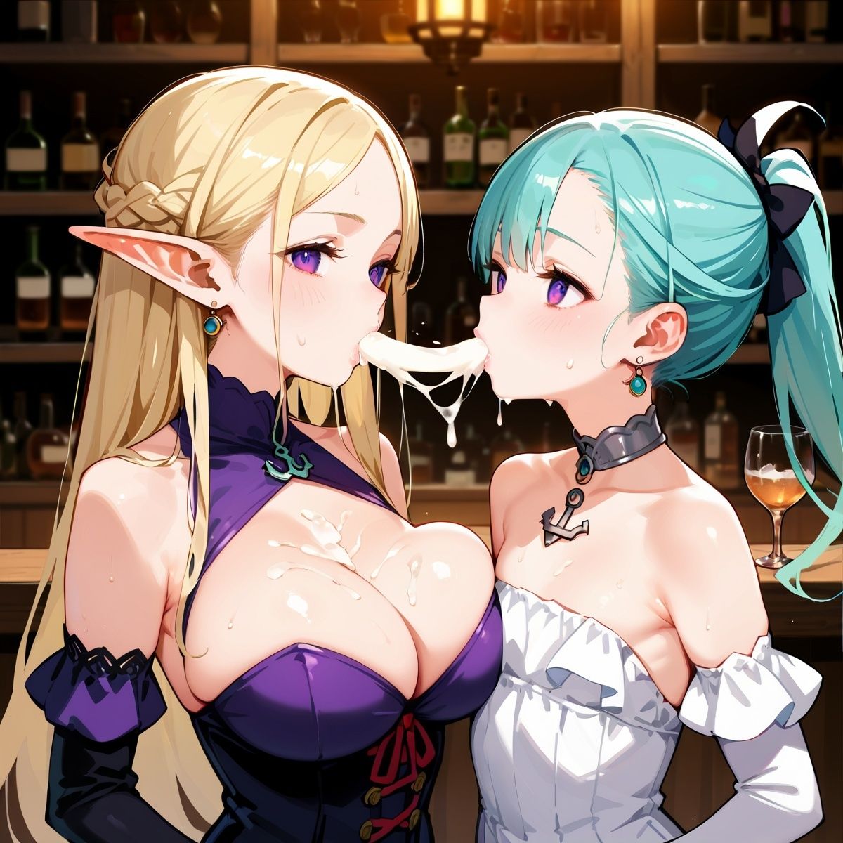 サンプル画像3:巨乳エルフに大量中出し！〜厳選画像225枚！〜 Vol.1(さとうしらこ) [d_593870]