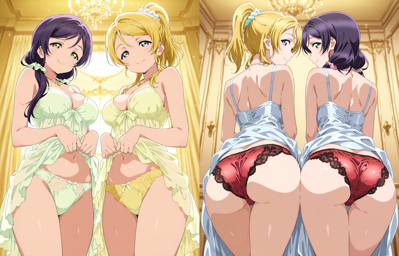 サンプル画像2:スクールアイドルのパンツ3(五本木ポメ) [d_593900]