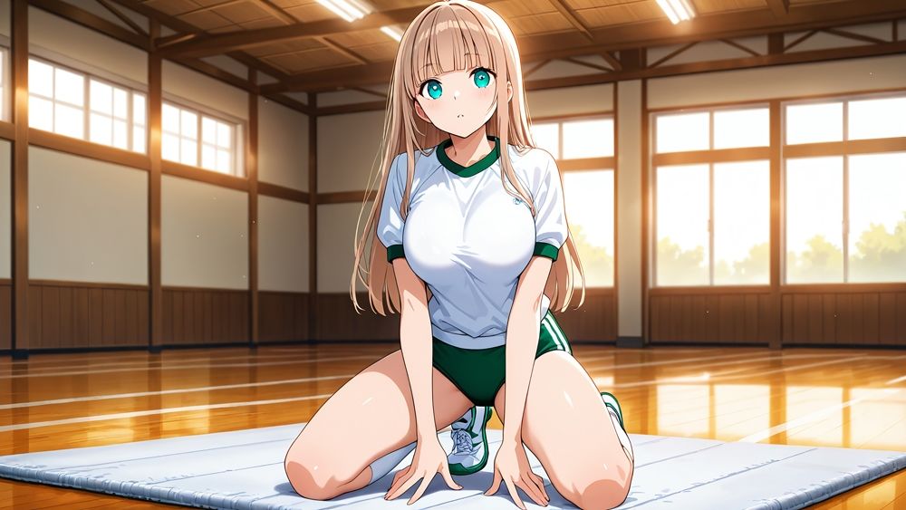 サンプル画像4:羞恥に震える清純爆乳アイドル！二人同時種付け飼育レッスン【4K】(御一堂) [d_593912]