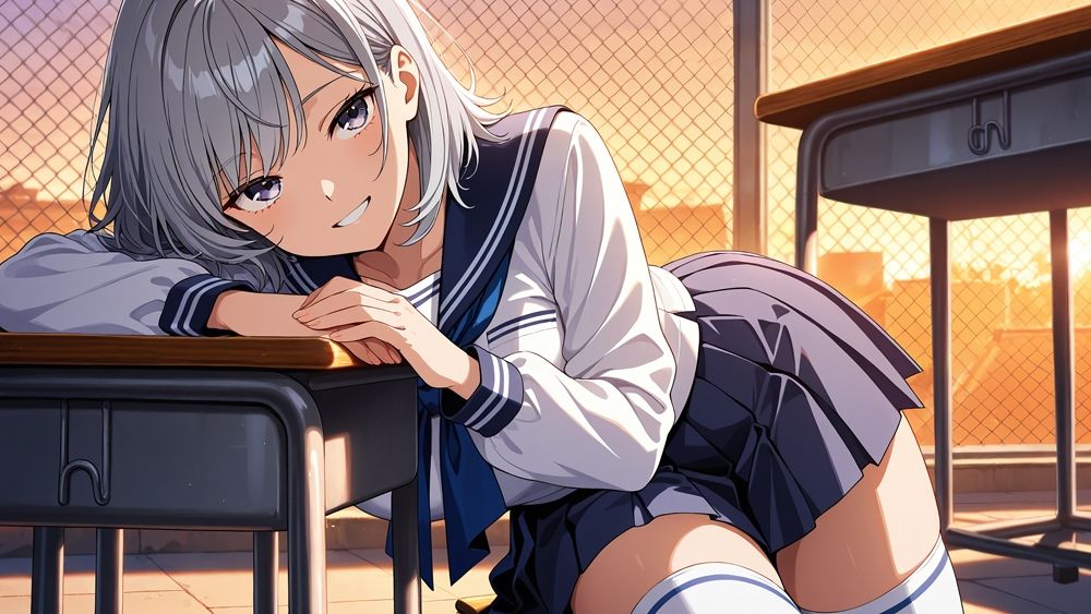 サンプル画像5:羞恥に震える清純爆乳アイドル！二人同時種付け飼育レッスン【4K】(御一堂) [d_593912]