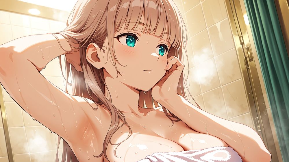 羞恥に震える清純爆乳アイドル!二人同時種付け飼育レッスン【4K】 画像8