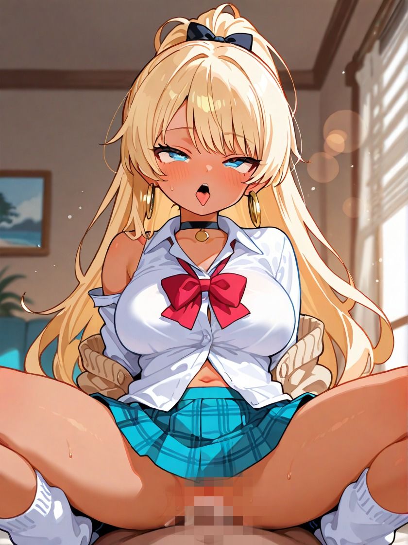 サンプル画像5:性指導〜生意気な黒ギャルをを●す〜爆乳ギャルを肉便器にした(ふわふわまりる) [d_593958]