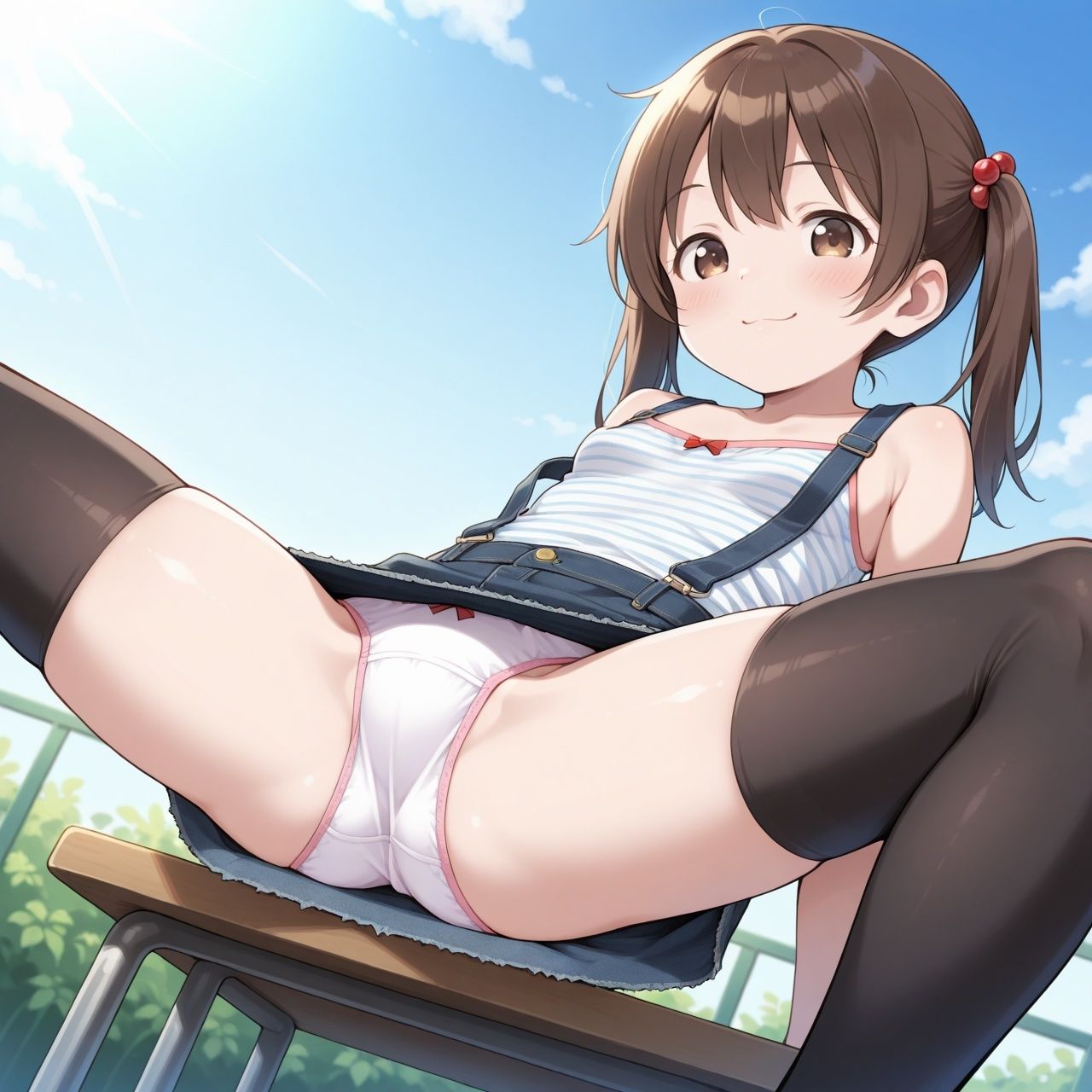 サンプル画像1:ちっぱいアイドルエリちゃん 卑猥裏営業で処女喪失(あめりかん極太ロリロリそーせーじ) [d_593982]