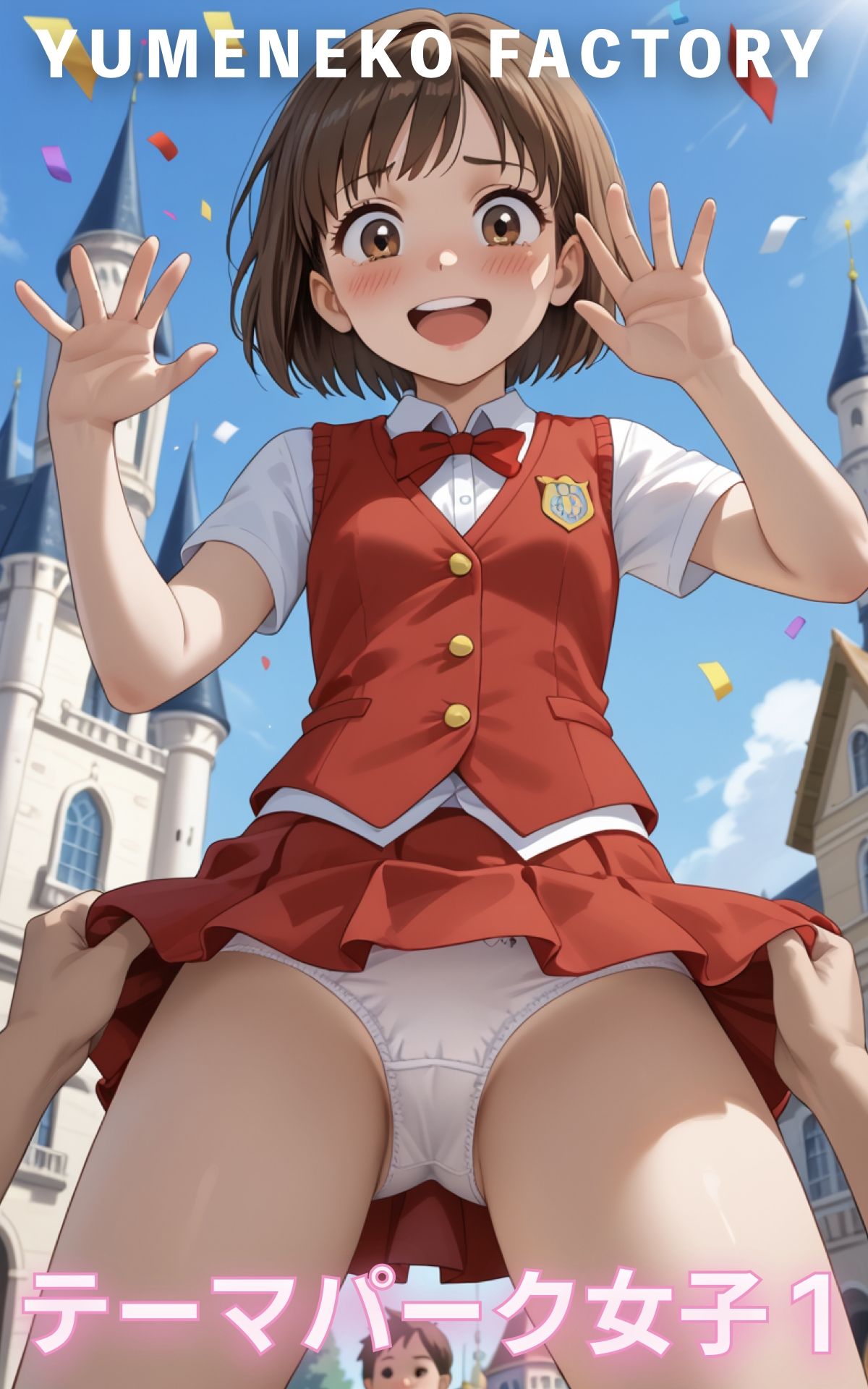 サンプル画像1:テーマパーク女子（1）(Yumeneko Factory) [d_593993]