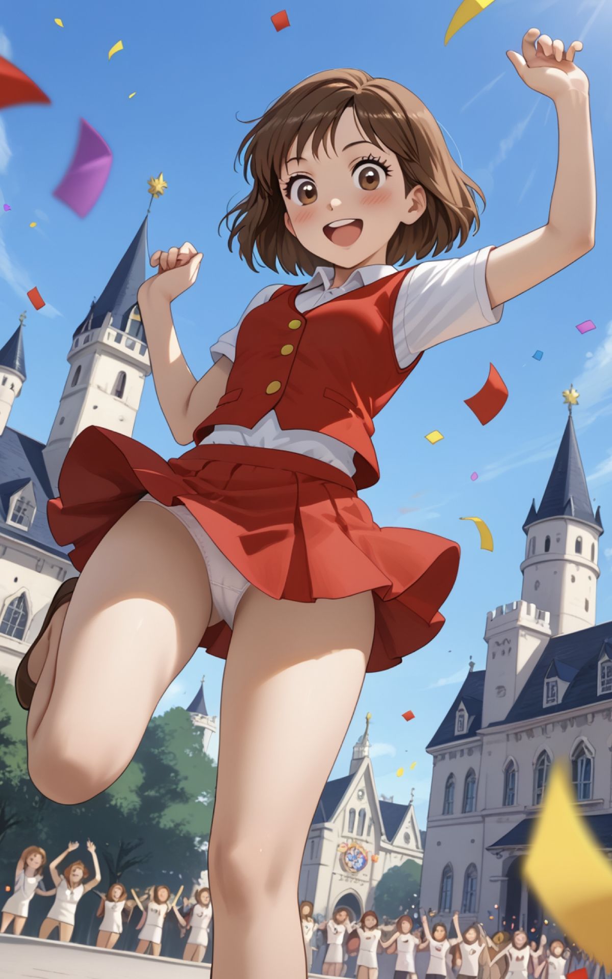 サンプル画像2:テーマパーク女子（1）(Yumeneko Factory) [d_593993]