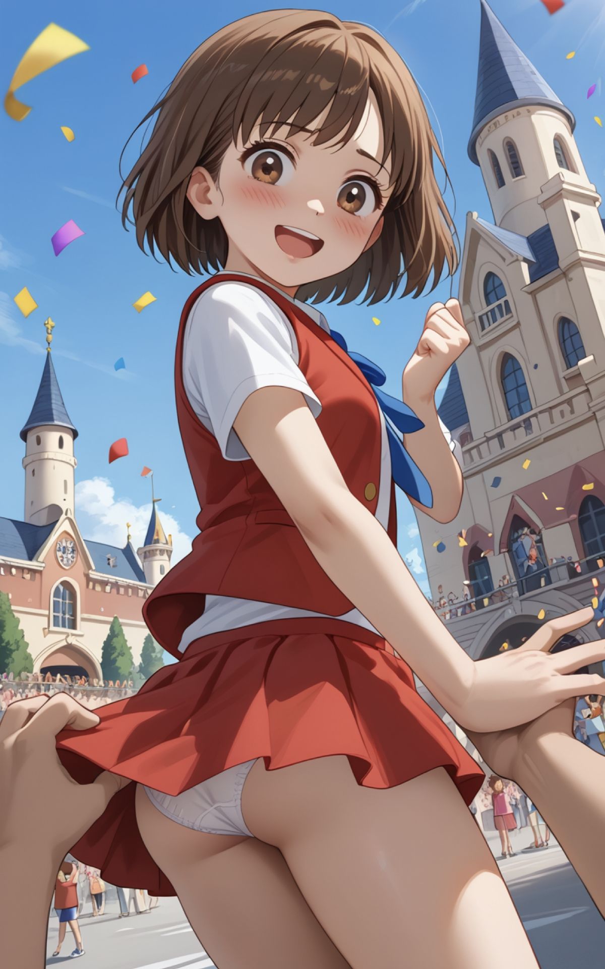 サンプル画像3:テーマパーク女子（1）(Yumeneko Factory) [d_593993]