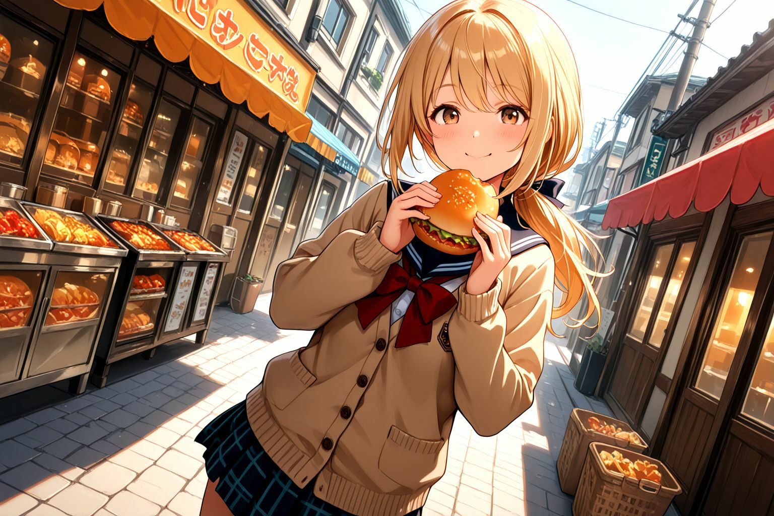 サンプル画像2:ブロンド学生美少女のえっちなパパ活記録(しこしこ) [d_594000]