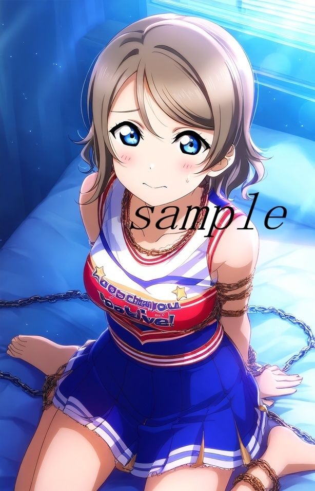 サンプル画像3:ラ〇ライブ！サ〇シャイン！！〜渡〇曜ちゃんCG集〜（乳首攻め、搾乳）(bluesky_hajime) [d_594016]