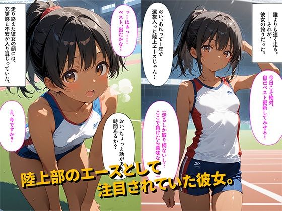 【500枚】試合前に勉強の成績が下がったエースを救ったのは顧問による特別指導でした【日焼け運動部少女と中年顧問の初体験セックス】【初体験】 画像1