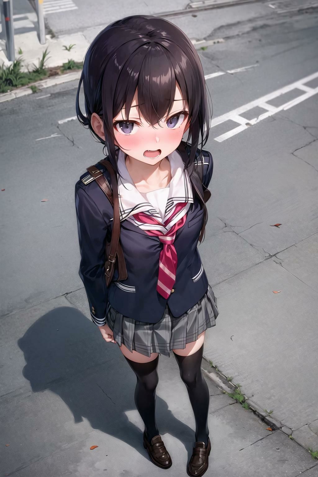 サンプル画像4:制服フェチ  朝の登校編(フェチ工房) [d_594046]