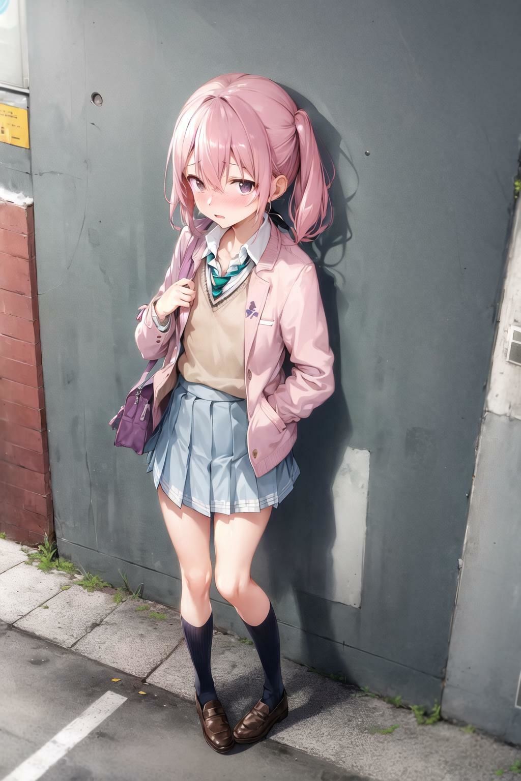 サンプル画像5:制服フェチ  朝の登校編(フェチ工房) [d_594046]