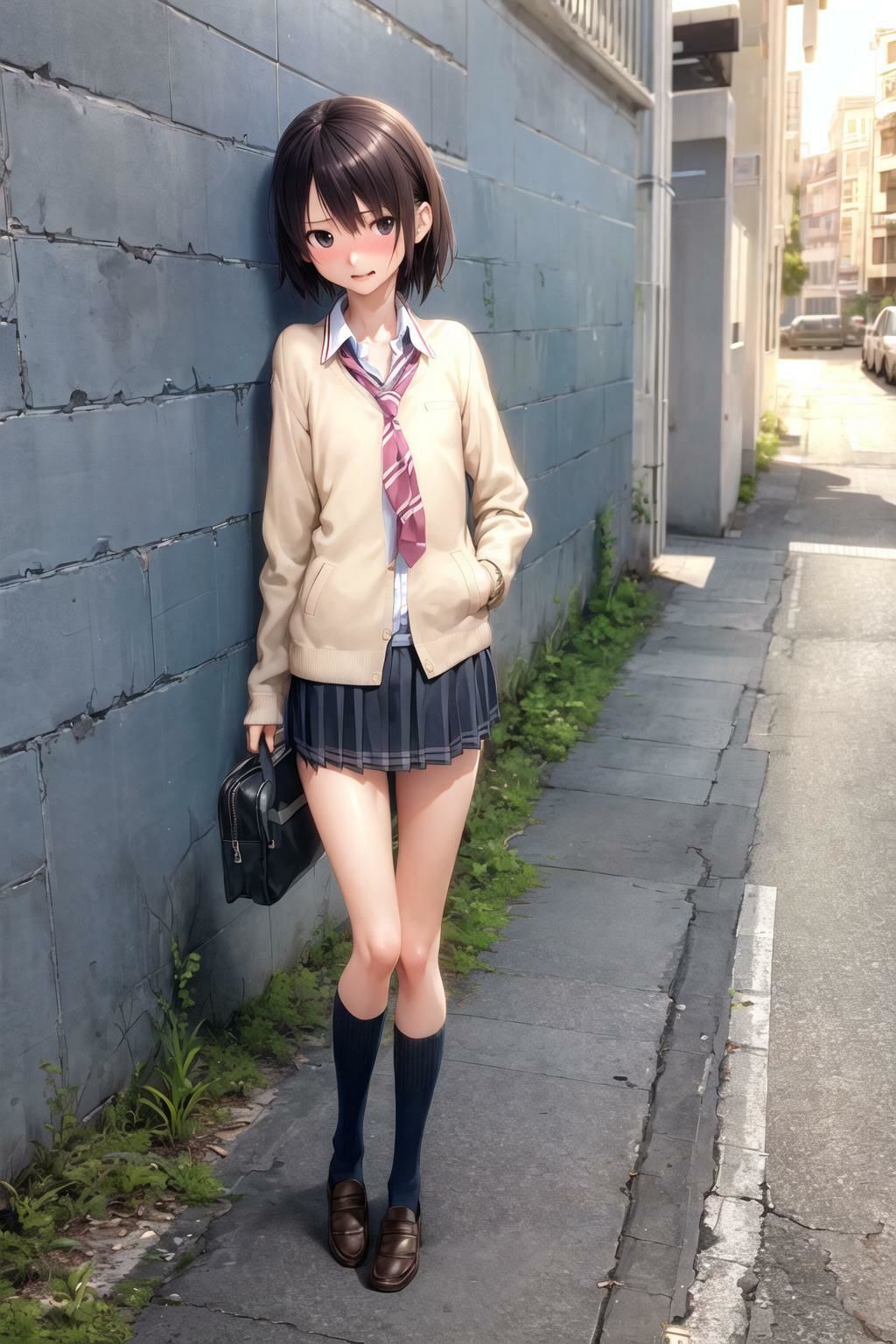 制服フェチ 朝の登校編 画像8