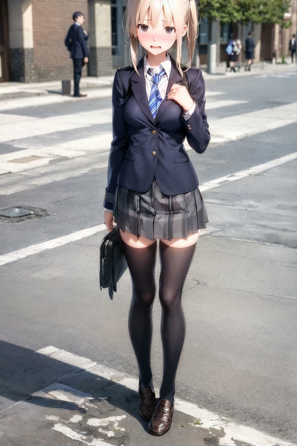 制服フェチ 朝の登校編 画像9