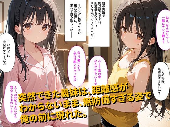 サンプル画像1:【500枚】親の再婚で義妹ができた最初はぎこちなかったのに、今では毎晩俺の部屋に来る【ちっぱいロリ美少女とお兄ちゃんの甘々初体験セックス】【処女】【初体験】(イケナイコレクション) [d_594107]