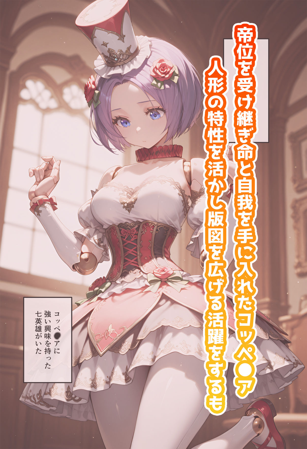 サンプル画像1:コッペ◯アの一番長い日Vol.2〜悪党に捕まりボクオーンに売られる性処理人形〜(わたあめ重工) [d_594149]