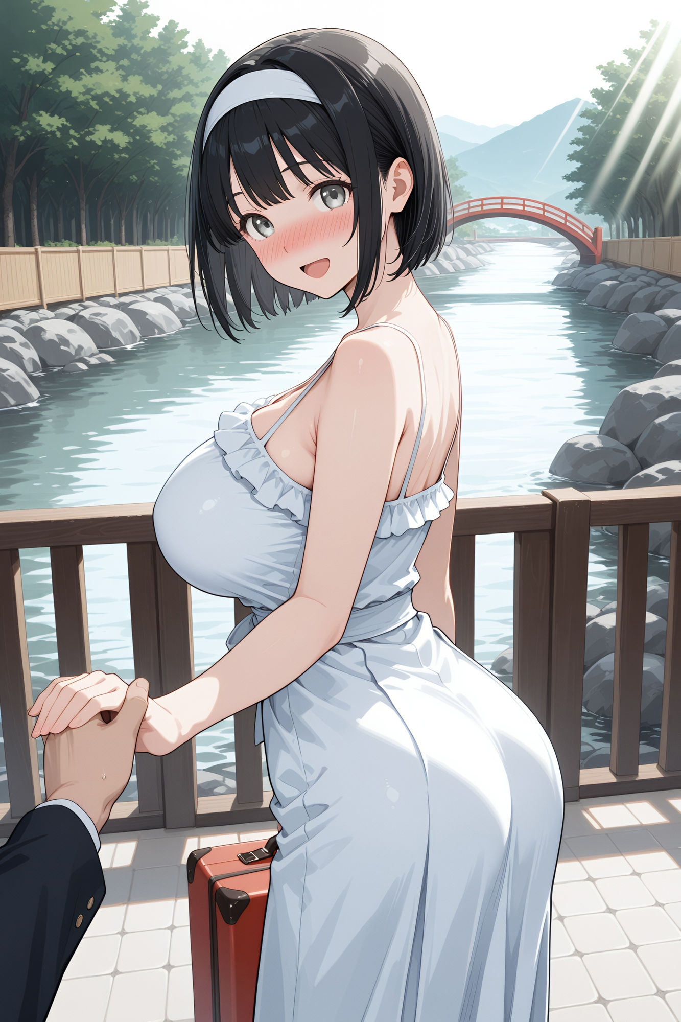 脱いだらすごい妹と温泉旅行に来たCG集 画像10