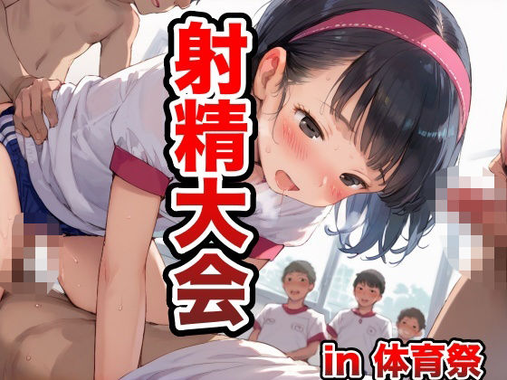 射精大会 in体育祭無料サンプル画像
