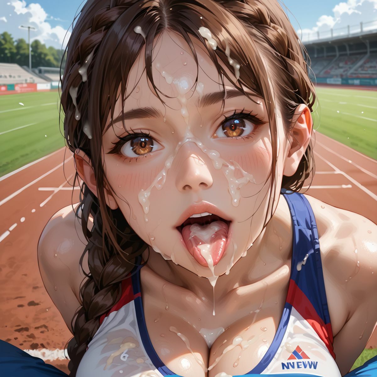 爆乳美女 大人の陸上競技会4 画像7