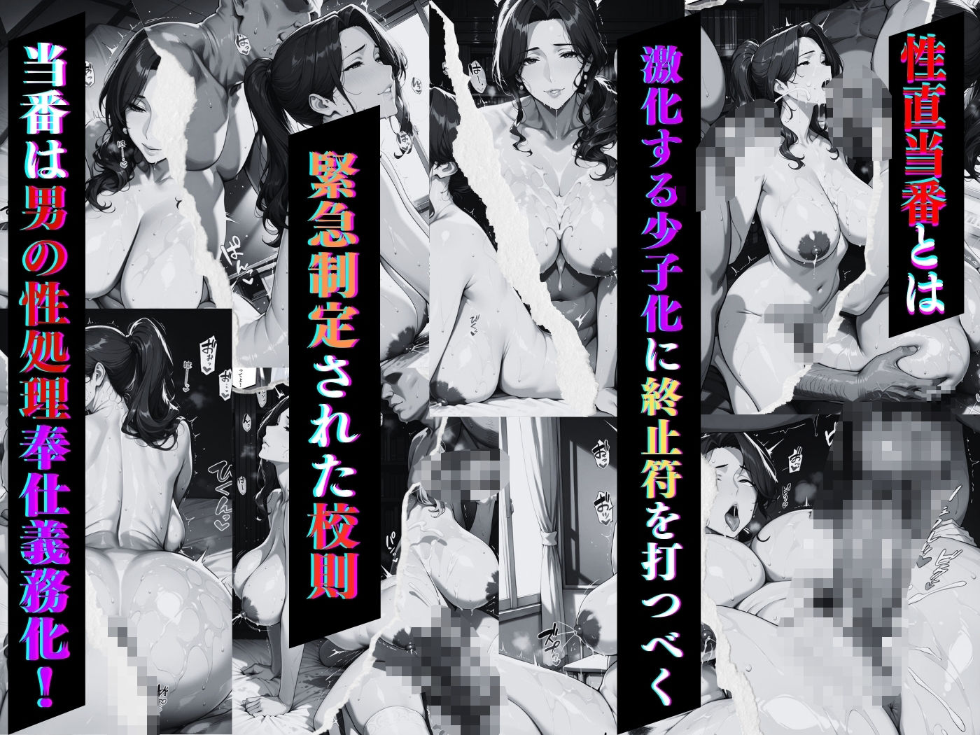 サンプル画像1:今日の性直担当は君達だ〜人妻×国語教師編〜(トッポギ) [d_594251]