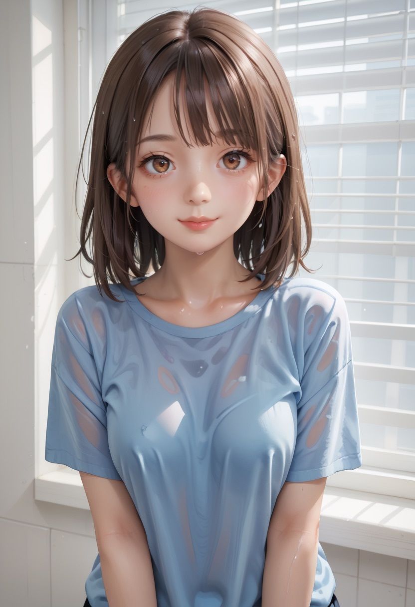 サンプル画像1:未経験つるぺたロリ妹を種付け(よくぼうとろり) [d_594264]