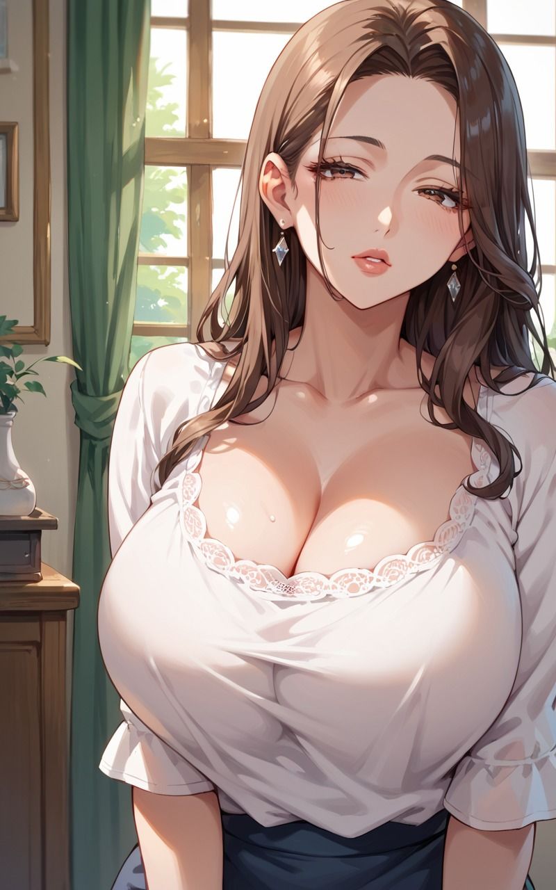 むちむち巨乳人妻の寝取られ中出しセックス 画像1
