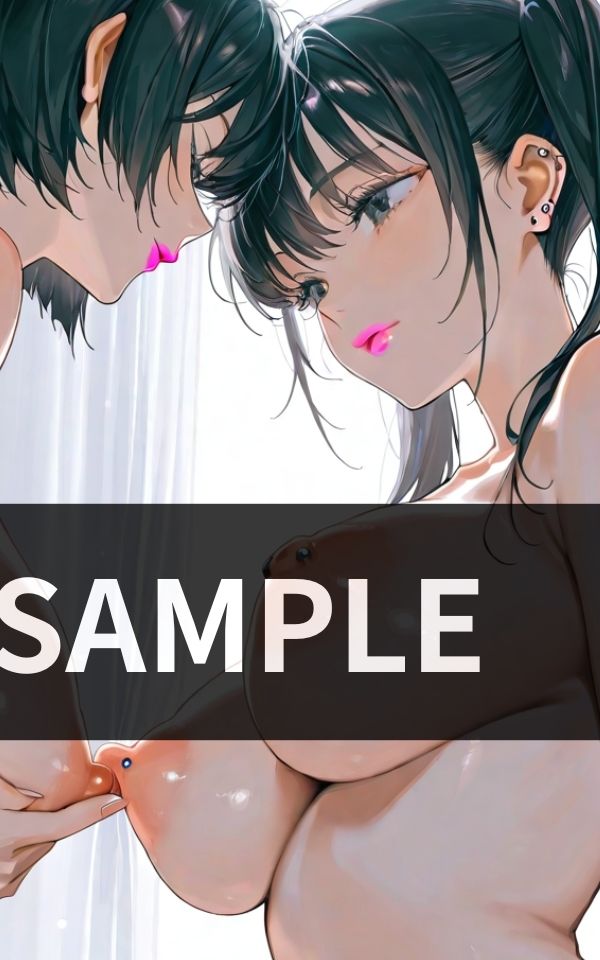 女同士でおっぱいを舐めたり キスをしたり 画像1