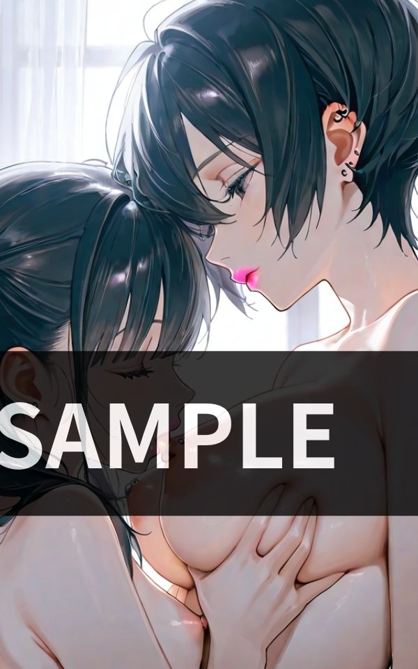 女同士でおっぱいを舐めたり キスをしたり 画像4