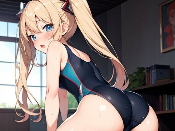 競泳水着な美少女さん【ほげふが】