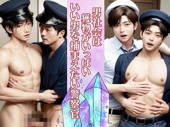 男社会は獲物がいっぱいいい男を捕まえたい警察官 胸板が厚くてイケメン揃い メイン画像