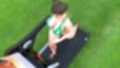 元祖中華女性格闘家「チュンリー（春麗）」の陸上競技ユニフォームランニング乳揺れ