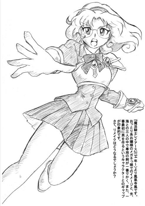 懐かしアニメの推しの戦うヒロインを描いてみた2025 with ダメージ Ver. 画像4