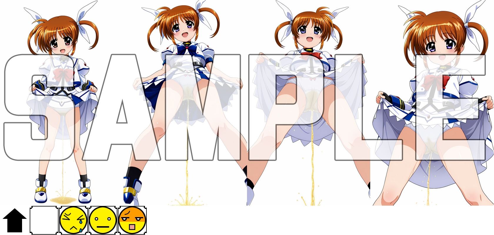 サンプル画像2:オモシューAI おしっこお漏らしするヒロイン001(牡丹桜) [d_594423]