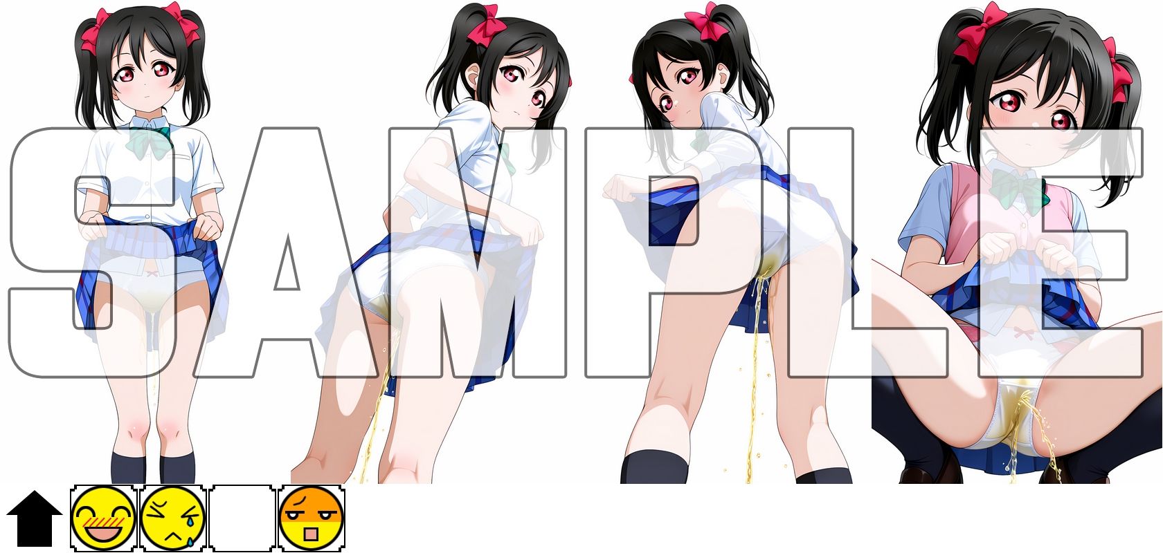 サンプル画像4:オモシューAI おしっこお漏らしするヒロイン001(牡丹桜) [d_594423]