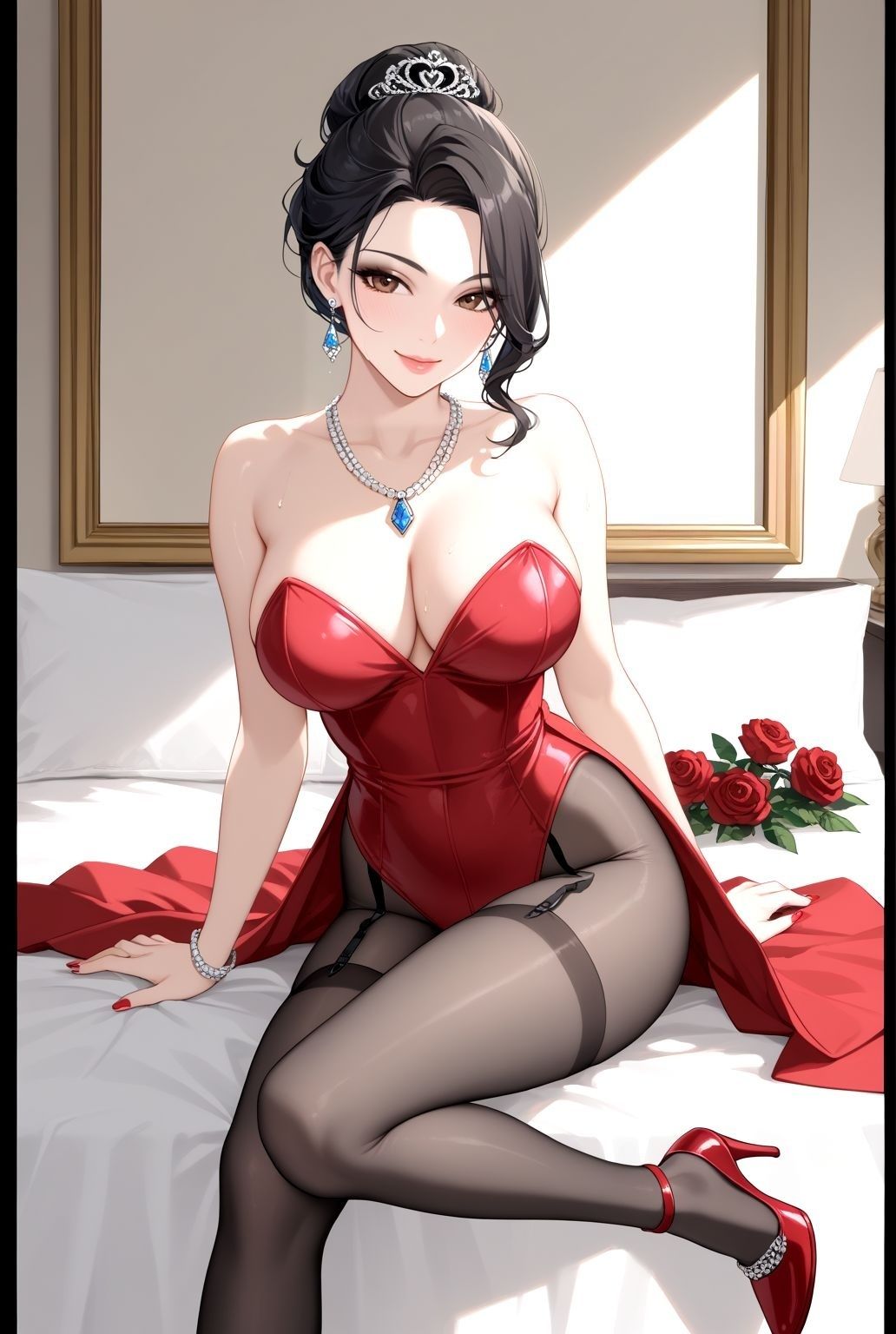 レオタードの誘惑〜艶めく熟女の視線に堕ちる夜〜 画像1