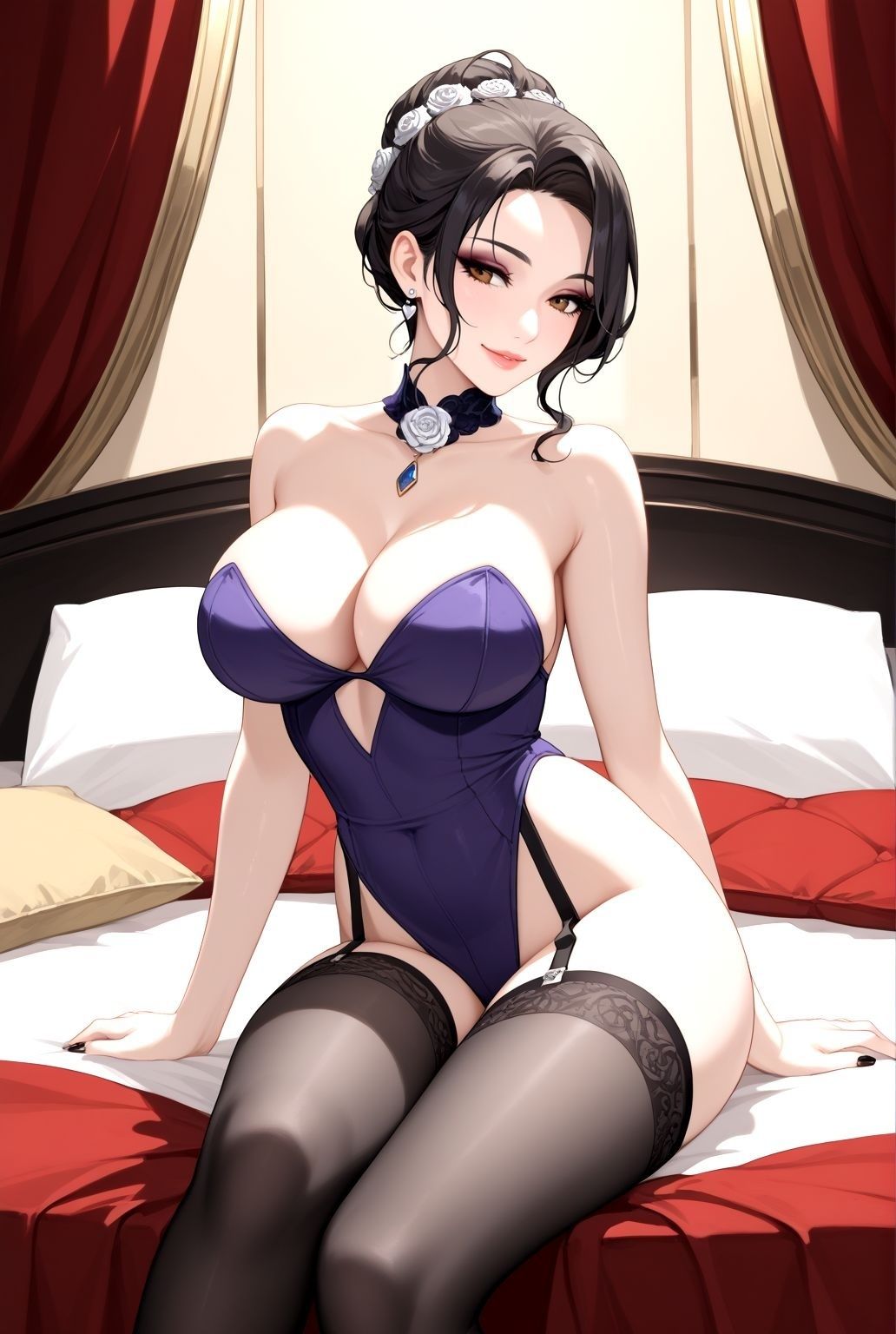 サンプル画像3:レオタードの誘惑〜艶めく熟女の視線に堕ちる夜〜(快楽熟女クラブ) [d_594555]