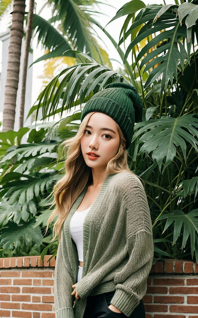 AI美女写真集┃外国人で金髪美女 画像1