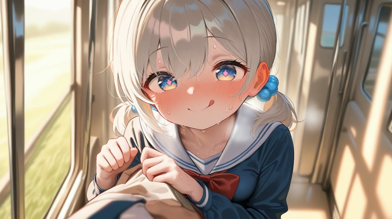 【Part1】ロリっ子J〇の通学電車♪実践性教育☆彡2